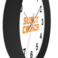 Scout Comics (Orange Logo) - Wall Clock