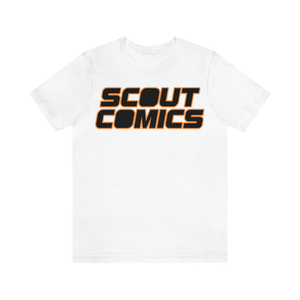 Scout Comics - Black Logo - Unisex Jersey Short Sleeve Tee