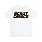 Scout Comics - Black Logo - Unisex Jersey Short Sleeve Tee