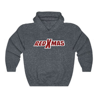 Red XMAS (Logo Design) - Heavy Blend™ Hooded Sweatshirt