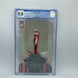 CGC Graded - It Eats What Feeds It #1 - Direct Retail Cover - 9.8