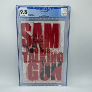 CGC Graded - Sam and His Talking Gun #1 - Webstore Exclusive Variant Cover - 9.8
