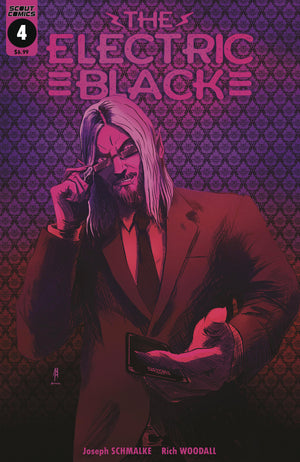 Electric Black #4 - Neon Pink Metallic Cover