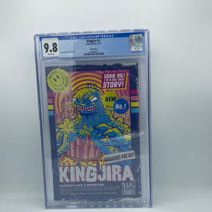 CGC Graded - Kingjira #1 - Secret VHS Variant Cover - 9.8