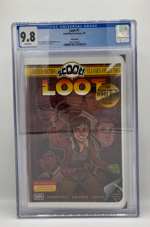 CGC Graded - Loot #1 - VHS Variant Cover - 9.8