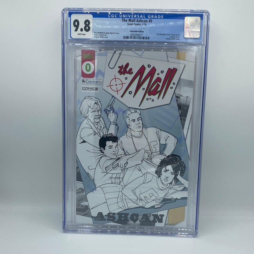 CGC Graded - The Mall Ashcan Preview - 9.8 - 1st Appearance