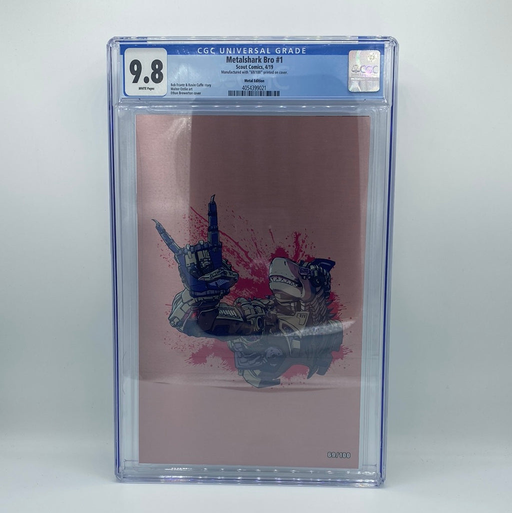 CGC Graded - Metalshark Bro #1 - Metal Edition - 9.8