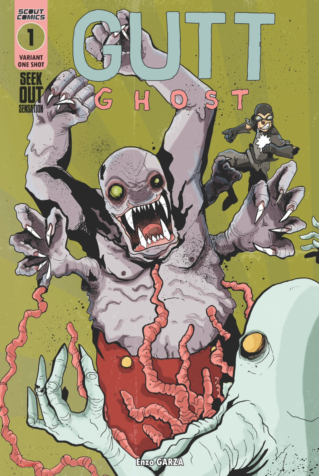 Gutt Ghost Seek Out Sensation #1 - Webstore Exclusive Cover
