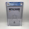 CGC Graded - Metalshark Bro 2: Assault on Hamzig Island #3 - CBSN Variant Cover - 9.8