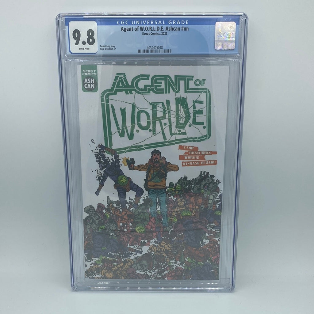 CGC Graded - Agent of W.O.R.L.D.E Ashcan Preview - 9.8