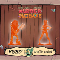 Murder Hobo - 32mm Gaming Miniatures -  Roddy and Spectra - Two Pack - NYCC Orange Variant