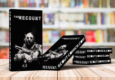 The Recount - TITLE BOX - COMPLETE COMIC BOOK SET - 1-5