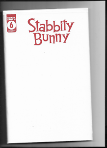 Stabbity Bunny #6 - Blank Sketch Cover